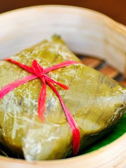 Xôi hấp lá sen gói trọn tình yêu thương