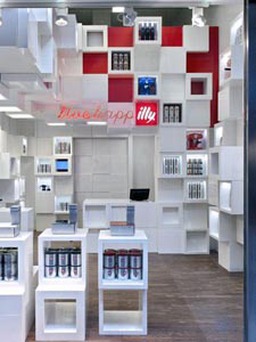 Cùng ngắm shop cà phê cực đẹp của illy ở Milan