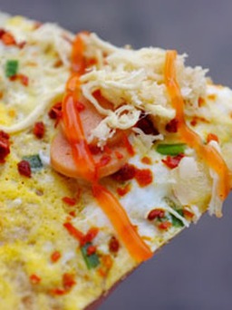'Pizza bánh tráng nướng' - đặc sản Đà Lạt ở Sài Gòn