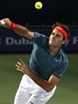 Federer dễ dàng vượt qua vòng 1 giải Dubai