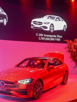 Mercedes C-Class 2022 tại Việt Nam giá từ 1,669 tỉ đồng, đấu BMW 3-Series