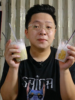 Độc đáo món tàu hũ đá ăn cùng nước cốt dừa, sữa đặc nổi tiếng tại Sài Gòn