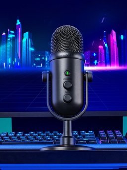 Razer Seiren V2 Pro – Thiết kế ngầu, chất lượng âm thanh tốt, phù hợp cho streamer