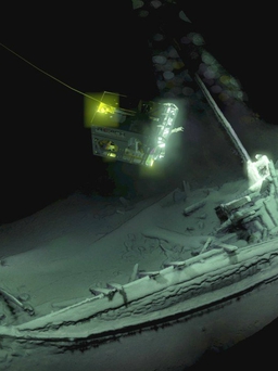 Tìm thấy xác tàu cổ nhất còn nguyên vẹn ở Biển Đen