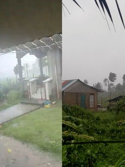 Siêu bão Noru áp sát Philippines, gió giật 240 km/giờ