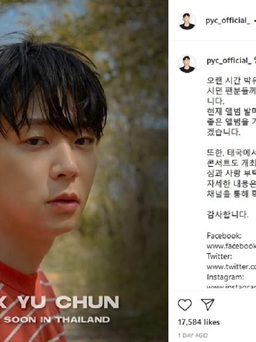 'Nuốt lời' giải nghệ sau scandal ma túy, Park Yoo Chun sắp ra album mới