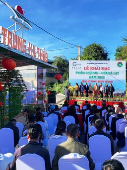 Festival hoa Đà Lạt 2022: Thưởng thức buffet rau miễn phí tại phiên chợ rau hoa