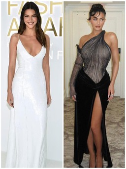 Chị em nhà Kardashian đụng độ kiểu đầm bó sát: netizen chê phản cảm, quá đà