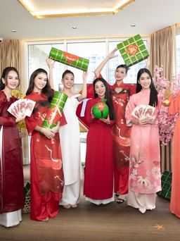 9 hoa hậu, á hậu danh tiếng làm chuỗi thiện nguyện 7 tỉ đồng cho tết 2023