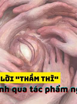 Lắng nghe lời “thầm thì” của học sinh qua triển lãm nghệ thuật