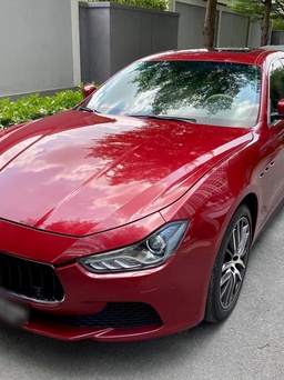 Xế lạ Maserati Ghibli mất giá 3 tỉ đồng sau 3 năm sử dụng