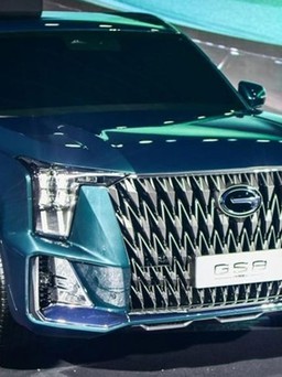 Xe Trung Quốc GAC Trumpchi GS8 2022 'nhái' phong cách xe Cadillac
