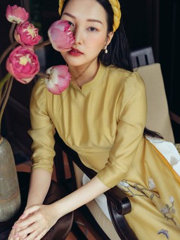 Những mẫu áo dài khiến chị em phải mua bằng được dịp Tết này