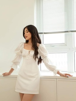 Váy trắng- item “must have” của các cô nàng điệu đà