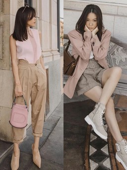 Mặc đẹp với trang phục kaki không phải cô nàng nào cũng biết