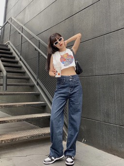 Từ gái Pháp đến gái Hàn, tất cả đều đang sở hữu những mẫu quần jeans này