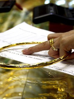 Cuối tuần, giá vàng tăng lên mức 35,22 triệu đồng/lượng
