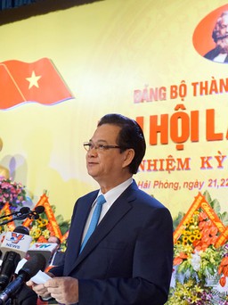 Thủ tướng Nguyễn Tấn Dũng: Hải Phòng phải tạo ra sự đoàn kết trong BCH Đảng bộ