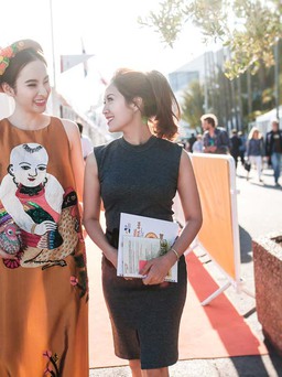 Hé lộ 'nhiệm vụ' của Angela Phương Trinh tại Cannes