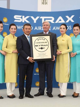 Vietnam Airlines nhận chứng chỉ Hãng hàng không quốc tế 4 sao