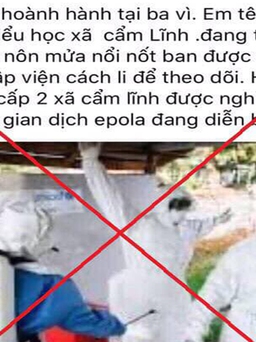 Tung tin ‘dịch bệnh lạ’ hoành hành tại Hà Nội, bị phạt 12,5 triệu đồng
