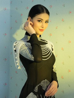 Phương Khánh, H'Hen Niê đẹp huyền bí trong bộ sưu tập áo dài mới của Võ Việt Chung