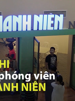 Tập làm phóng viên ở ngày hội gia đình báo chí