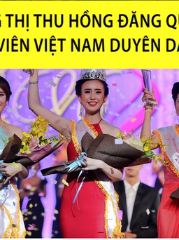 Đặng Thị Thu Hồng đăng quang Nữ sinh viên Việt Nam duyên dáng 2016