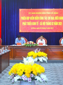 Chủ tịch UBND tỉnh Cà Mau Lê Quân: 'Giải ngân đầu tư công 2 tháng đầu năm quá thấp'