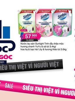 Co.opmart và Co.opXtra khuyến mãi ‘giá gốc’ các sản phẩm tẩy rửa