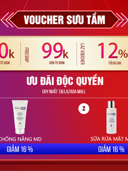 'Lazmall x Image Skincare' - Black Friday: Săn sale khủng - mua 1 tặng 1 - duy nhất 26.11