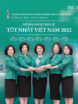 BIDV nhận giải 'Ngân hàng Bán lẻ tốt nhất Việt Nam 2022 - Best Retail Bank'