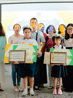 Lộ diện 2 nhà vô địch khối tiểu học của TIS Spelling Bee 2022