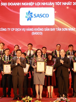 SASCO đạt top 500 doanh nghiệp có lợi nhuận tốt nhất Việt Nam