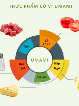 'Umami': Bí quyết của vị ngon tinh tế