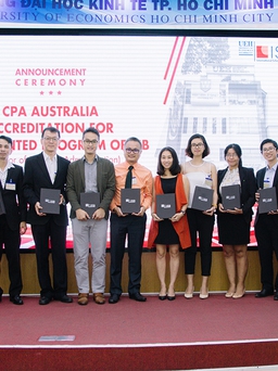 Chương trình Cử nhân Tài năng ISB, ĐH Kinh tế TP.HCM nhận chứng nhận CPA Australia