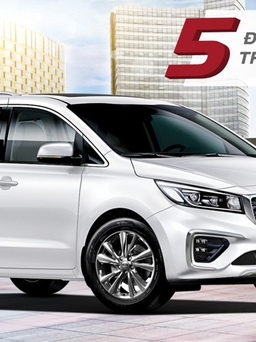 Kia Sedona mới: Nâng cấp sang trọng hơn, tiện nghi hơn