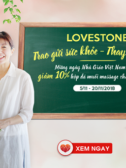 Mừng ngày nhà giáo Việt Nam: Love Stone trao gửi sức khỏe - thay lời tri ân