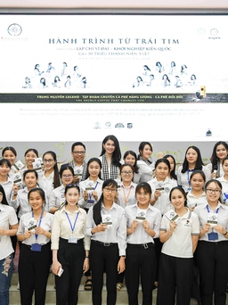 Á hậu Thùy Dung: 'Sách quý giúp bạn trẻ nung chí khởi nghiệp'