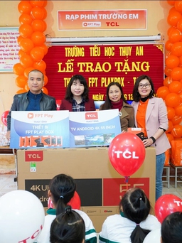 TCL kết thúc hành trình ‘Rạp phim trường em 2020’ trao tặng 100 TV đầy ý nghĩa