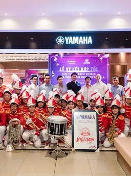 Ký kết hợp tác giữa Yamaha Music Vietnam và Võ Thành Trang Marching Brand