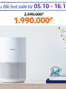 Điều khiển bằng giọng nói Xiaomi Smart Air Purifier 4 Compact lọc sạch bụi ưu việt