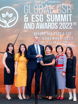 Chiến lược ESG giúp Home Credit ghi dấu tại 'Global CSR & ESG Awards'