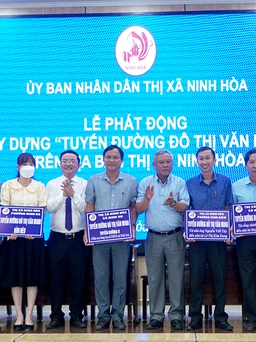 Ninh Hòa phát động xây dựng Tuyến đường đô thị văn minh