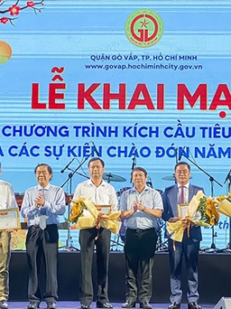 Quận Gò Vấp Khai mạc chương trình kích cầu tiêu dùng và chào đón năm mới 2023