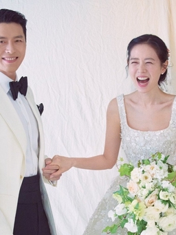 Ảnh cưới của Hyun Bin - Son Ye Jin chính thức được hé lộ