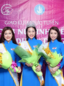 Giao lưu trực tuyến với Hoa khôi, Á khôi Nữ sinh viên VN duyên dáng 2015