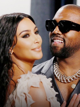 Kim Kardashian đưa các con dự ra mắt album mới của Kayne West