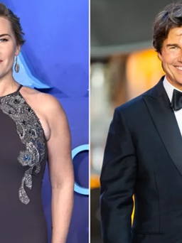 Kate Winslet đùa Tom Cruise 'chán ngấy' khi cô đánh bại kỷ lục nín thở dưới nước của anh