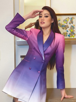 Hoa hậu Khánh Vân gây ấn tượng tại Miss Universe với phong cách menswear